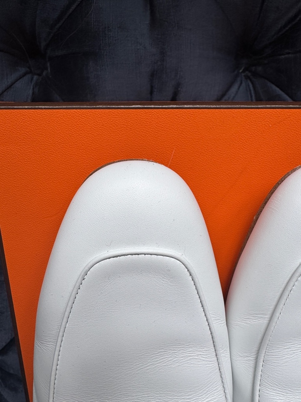 Hermes Oz mule white - Picture 2 of 9